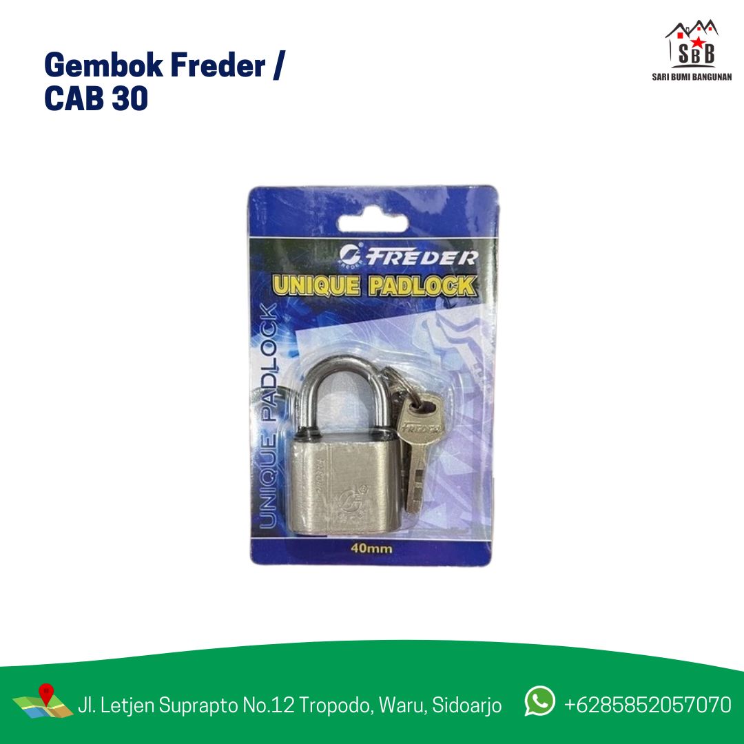Gembok Freder / CAB 30